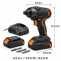 Compact 20V Cordless Impact Driver