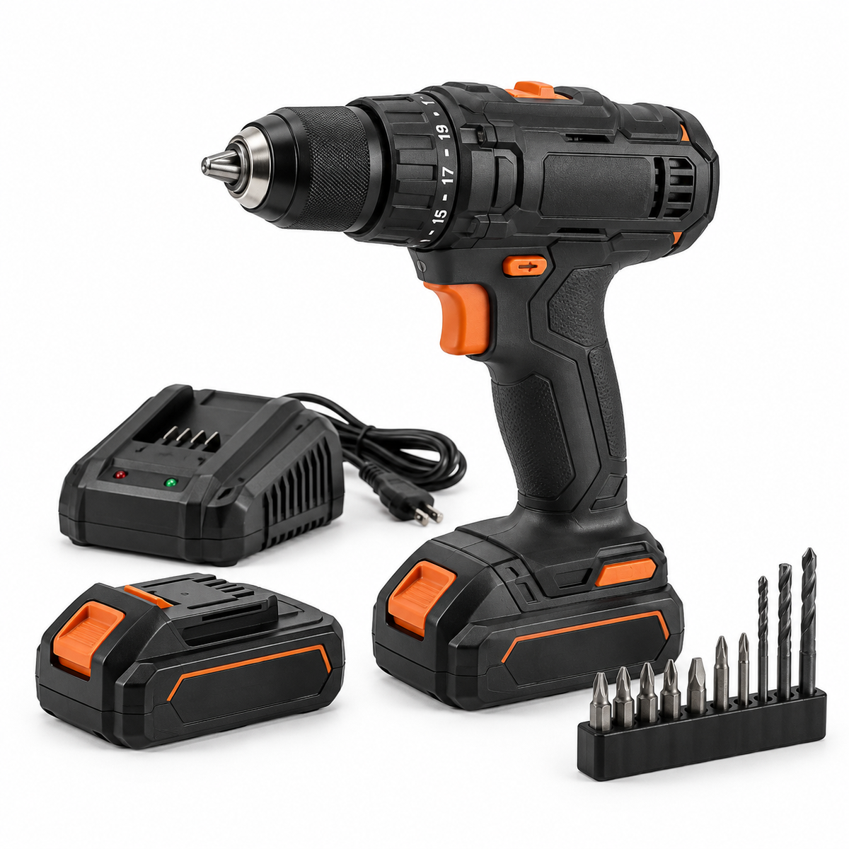Compact 20V Cordless Drill Kit