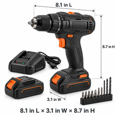 Compact 20V Cordless Drill Kit